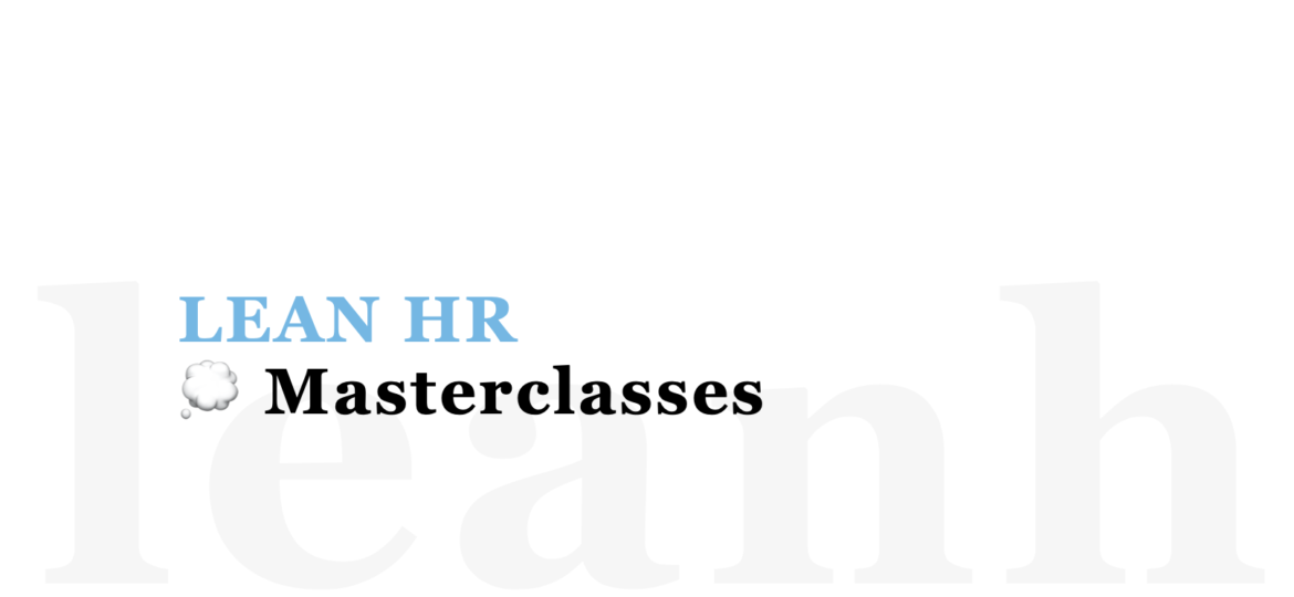 LEAN lanceert LEAN HR Masterclasses voor HR- en P&O-professionals
