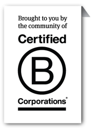 Brought to you by - B Corp logo